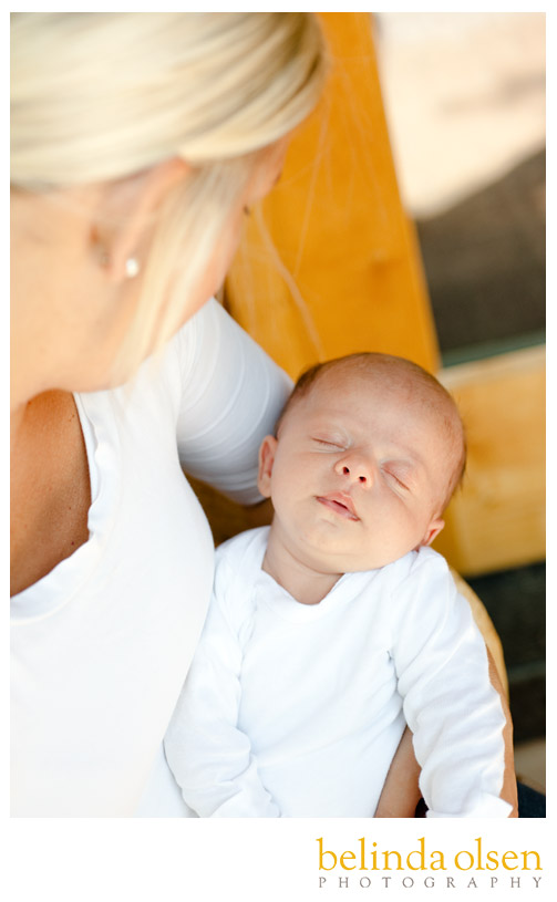 picture of mom holding newborn baby